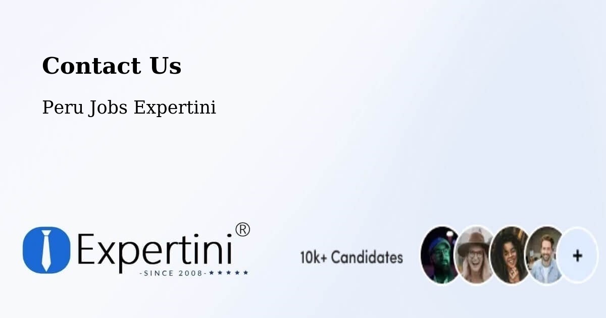 Contact Us - Peru Jobs Expertini